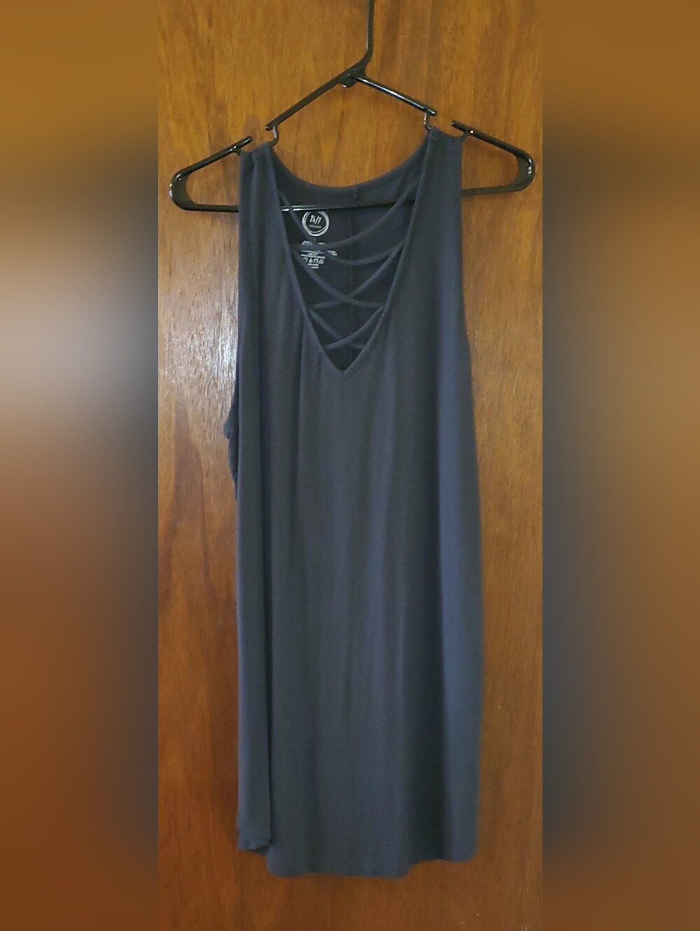 Maurices 24/7 Knit Tunic Tank Top Sz Xl EUC